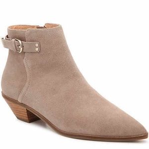 Joie Callan Grey/Tan Bootie - Size 6.5 (36.5)